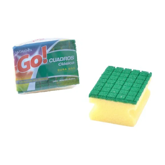 Esponja cuadrados clásica Go!