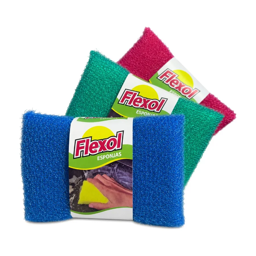 Esponja plástica cero rayas Flexol