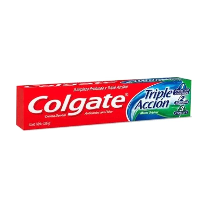 Pasta dental Colgate Triple Acción 180 g